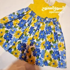  1 فستان بناتي لعمر 18 شهر خامته بتجنن