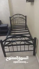  1 تخت حديد مفرد