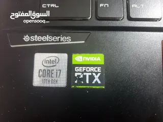  9 Msi GE75 Raider Gaming Laptop / لابتوب ام اس اي جيمينغ