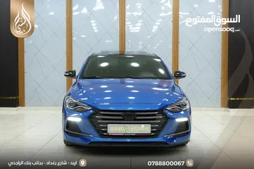  2 هونداي افانتي رياضية  تيربو 2018 فحص كامل بدون ملاحظات اعلى صنف مع فتحه