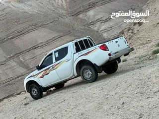  10 l200 موديل  2009 فحص كامل مالك ثاني من الحره ماشيه 226 الف