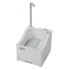  10 جهاز غسل القدمين محمول متنقل اجهزة للوضوء لاسلكي لكبار السن Portable Wudu Foot Washer Machine ، جهاز