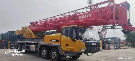  7 SANY 50 TON CRANE !! BRAND NEW !!  DUBAI  SAUDI ARABIA  رافعة ساني 50 طن!! علامة تجارية جديدة !!