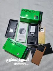  3 رام 24 مستعمل اخو الجديد Not 40 pro جيجا 256 أغراضة والكرتونه الأصلية كفالة الشركة متوفر توصيل
