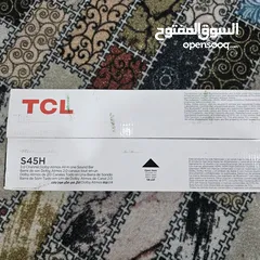  5 ساوند بار مسرح منزلي ذكي ماركة TCL موديل S45H سنة الصنع 2024 جديد غير مستخدم قوة 100