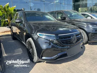  24 مرسيدس بنز EQC كهربائية بالكامل 2022 Mercedes Benz EQC 350 4MATIC Black Edition