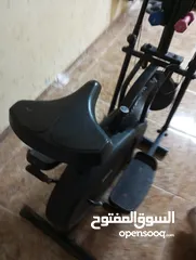 4 جهاز كروس و بسكليت رياضي World Fitness النوع المستخدم الاندية الرياضية