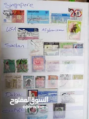 28 طوااابع من جميع دول العالم بنص دينار فقط