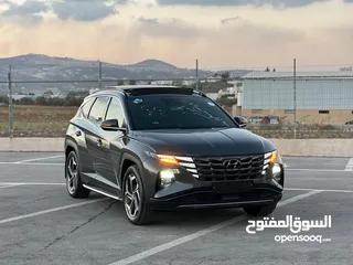  3 هونداي توسان/2023  HTRAC فل الفل فتحة سقف بانوراما  4x4 ///240Hp   ( Haybrid) 1600cc