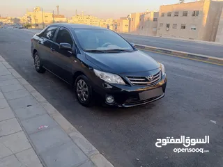  19 تويوتا كورولا 2013فحص كامل لون اسود
