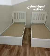  2 غرف نوم مراتب سرير خشب سرير بوكس سرير حديد