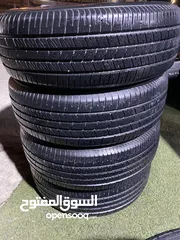  19 اطارات مستعملة للبيعيع جميع المقاسات من 13 ال/22 بكل الاحجام والانواع التواصل