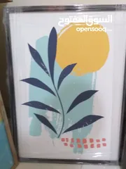  1 canvas printing  with frame