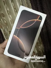  1 I phone 16 pro max 256 نسخة الشرق الاوسط