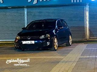  1 سيارة جولف mk6 2012