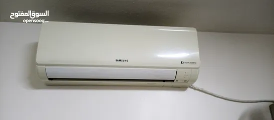  2 مكيف سامسونج 1طن انفرتر بحالة ممتازة للبيع