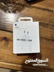  1 شاحن ايفون اصلي مستعمل