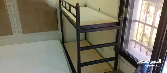  4 سرير حديد اطفال طابقين  تفصيل  ل أصحاب مساحات الصغيرة