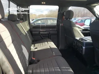  9 فورد بانوراما فل اوبشن  F150 2019 4X4 محرك 3.5 V6 حادث بسيط اغراضه فالكريل بسعر منافس