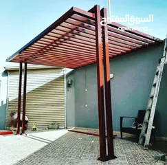  5 -We Make all types of Car Parking Shades in All our UAE
