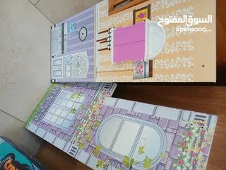  2 بيت باربي خشب من محلات عالم الجملة