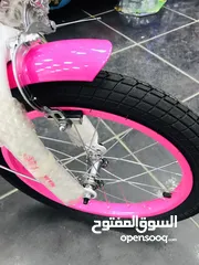  3 عرض خاص على الدراجة الهوائية البناتية وارد دبي ماركة auka مع كفالة لمدة سنة مقاس16 inch