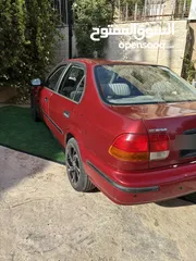  10 هوندا سيفيك تعتبر السياره في وضع جيد جدا من حيث حالتها القياديه  لا يوجد ضربات في الشصي