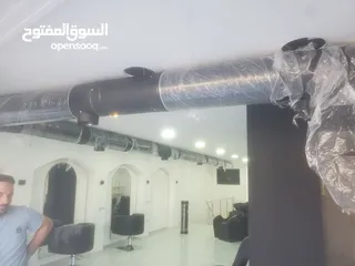  27 دكت تكييف مركزي مدور ومربع منازل ومطاعم شفاط توربين هود ستينلس مدخنة بواري بلور صاج مكيف صفتح كور
