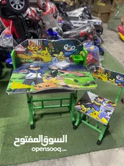  8 مكتب مع معقد دراسي للأطفال