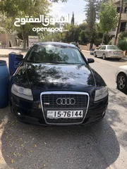  1 أودي كحلي  A6 2008 SLine.   حاله ممتازه فتحه سقف كراسي جلد تسخين كهـرباء