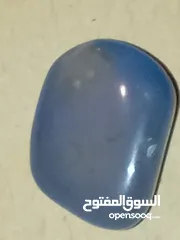  16 حجاره احجار كريمه عقيق و يماني و اوبال حجر القمر زمرد فيروز كهرمان  حجم معدل 2 سم