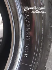  1 كوشوك دنلوب للبيع مقاس 245/65R17