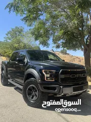  3 Ford F150 raptor 2018 clean Tittle color black 3.500cc v6 twin turbo eco boost super cab .