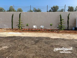  10 مشروع ريف كومباوند في ام العمد قرب طريق المطار جسر مادبا، قطع اراضي داخل التنظيم سكن ريفي منطقة فلل