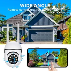  1 Smart Security Camera 1080p HD Home Camera with Night Vision Motion Detection Tilt 350°
