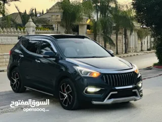  30 هونداي سنتافي 2016 فل الفل مسكرر ركززز الجب بووية شركةة بالكامل مطور جير بنايلون والسعر حرق لحق حالك