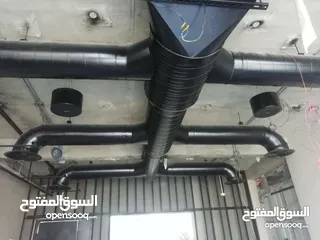  9 جميع أعمال التكييف المركزي والدكت