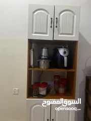  1 كل شي بمكانه مع فاترينا بتسهّل عليك كل لحظة بالمطبخ!  فاترينا مطبخ متعددة الاستخدامات  قطعة واحدة