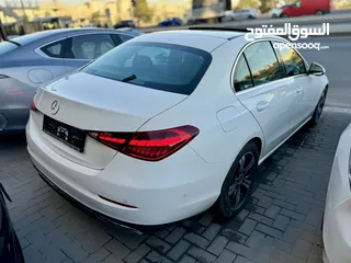  6 مرسيدس C180 ميلد هايبرد 2023 فحص كامل جمرك جديد وارد المانيا كاملة الأضافات كاش او اقساط