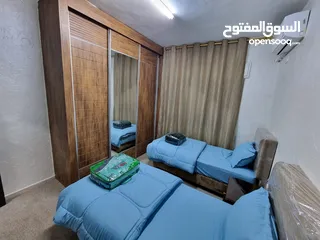  16 شقة مفروشة غرفة / غرفتين للإيجار الشهري تبدأ من 350 دينار