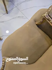  1 افخم الاطقم المستوردة مكون من 9 مقاعد القماش خيال و السعر ولا اروح و ع الواقع جد بجنن و مريح