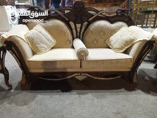 6 طقم كنب مرصع نحاس