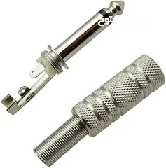  2 جكات مونو /XLR /AUX /RCA