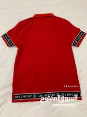  2 Givenchy red t shirt
