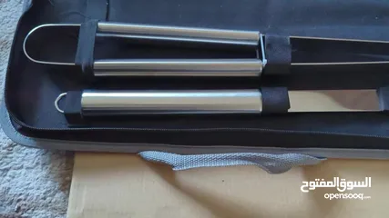  14 عدة ادوات شوي امريكية جيبسون BBQ Grill Set Gibson جديدة غير مستعمل