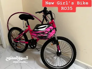  1 Girl's Pink Bicyle