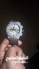  2 ساعة يدي رجالي فخمه نوع هوبلت