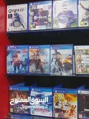  17 سيديات بلايستيشن فور  و فايف PS4 &PS5 CD.S