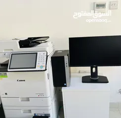  5 طابعه كانون فل اوبشن اقتصاديه جدا بالضمان والتوصيل مجانا لجميع الامارات  New model canon printer