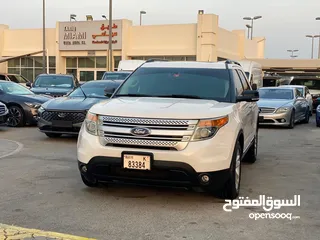  1 Ford Explorer XLT white 2013